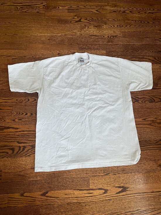 Pro Club Other - Vintage Pro Club Heavyweight T-Shirt Size XL White Blank Made in USA Tee Y2K